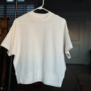 NEW NWT Madewell Women's White and Cream T-shirt